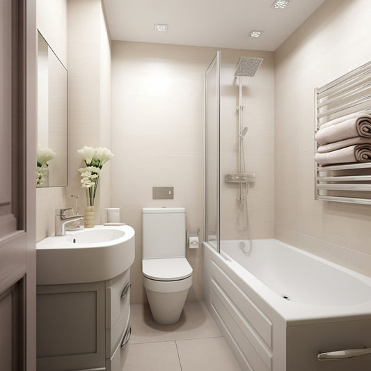 Kamar Mandi Mungil? Tidak Masalah! Ikuti Saja 6 Trik Ini Buat Percantik Desain Kamar Mandi Minimalis 2x3m Kamu!