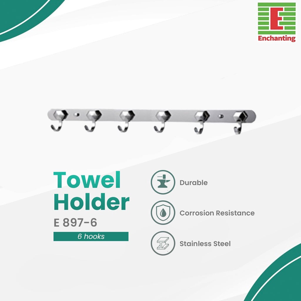 Robe Hook Gantungan Handuk Europe Enchanting E897-6