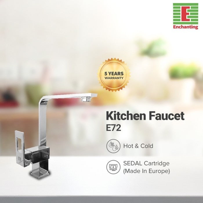 SET Kitchen Sink Dapur / Bak Cuci Piring Europe Enchanting E1079 ( Free Kran Cuci Piring )