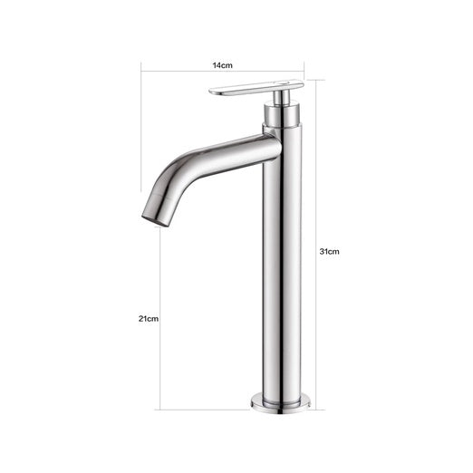 Kran Wastafel / Kitchen Chrome Cold Europe Enchanting E709