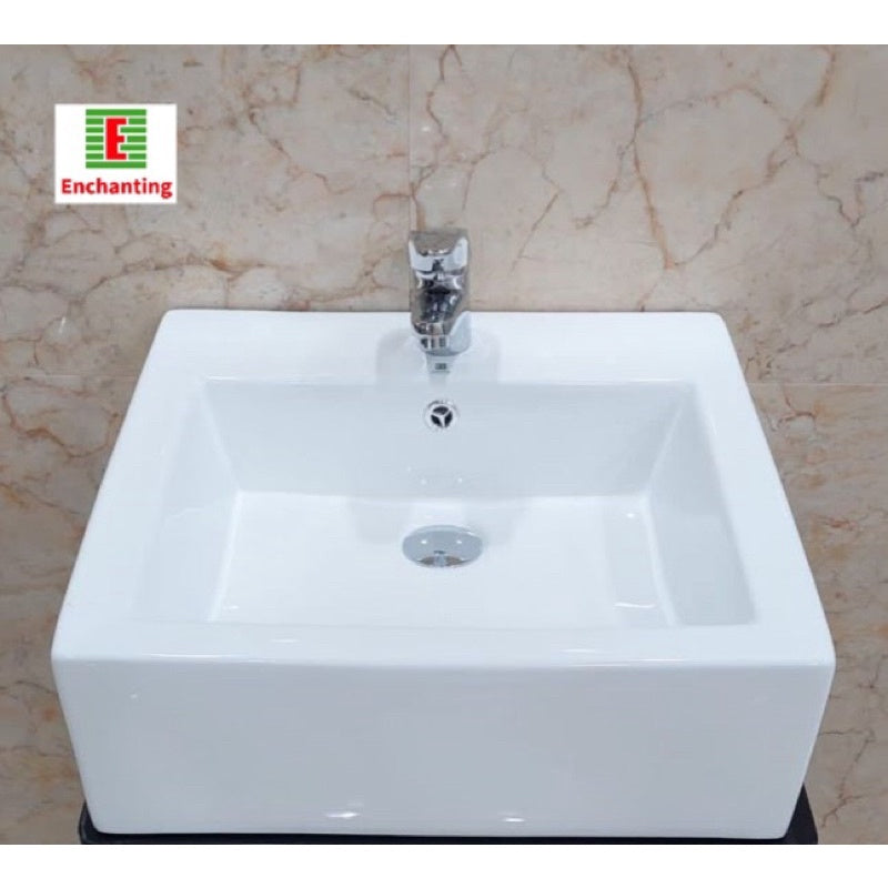 Washtafel Meja Kotak Komplit Set Europe Enchanting E1316SET