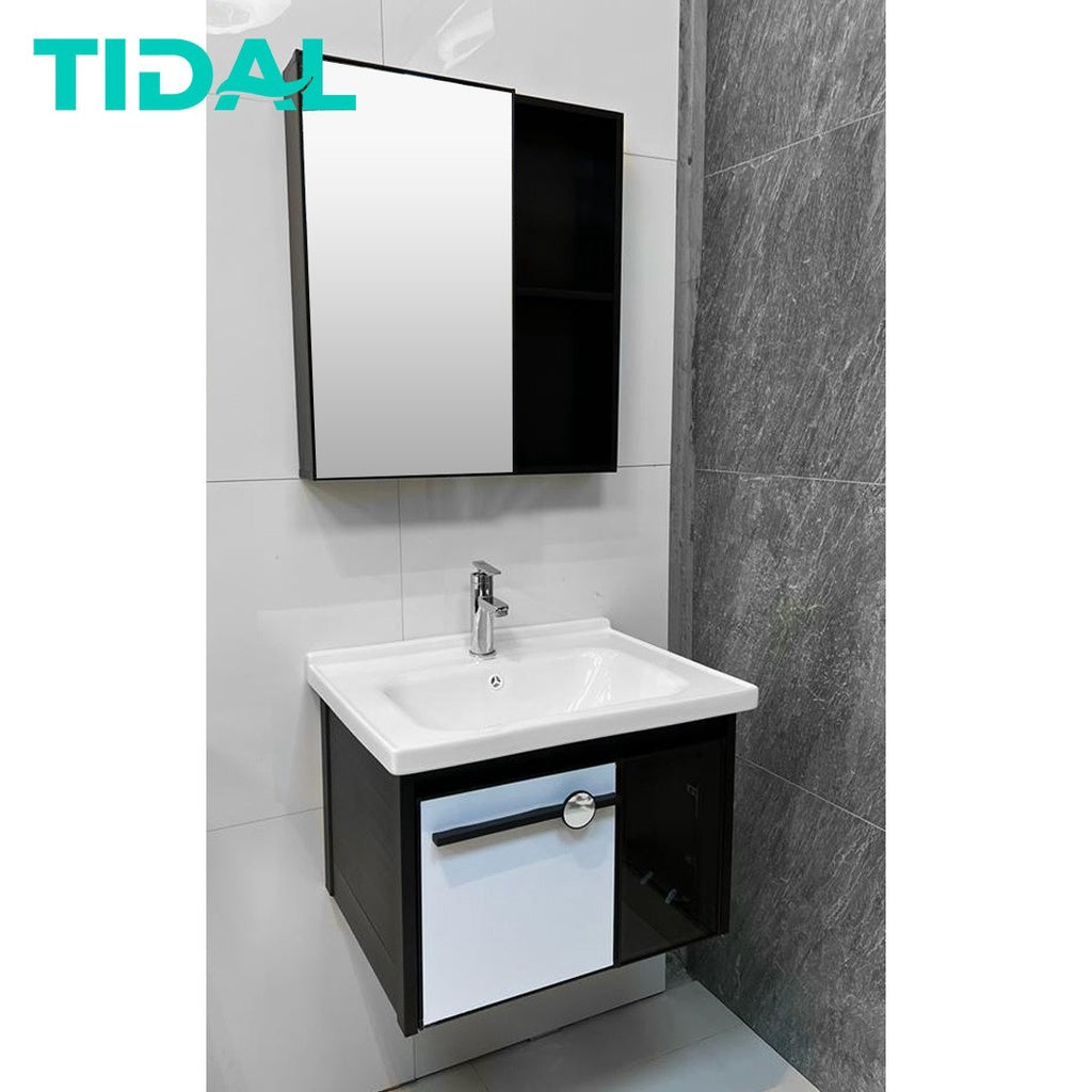 Set Wastafel Cabinet Modern Minimalis Kamar Mandi Tidal TD056