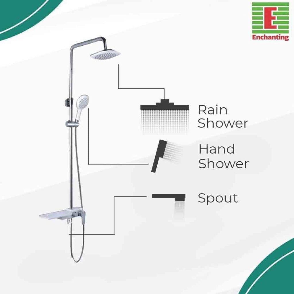 Kran Shower Mandi Europe Enchanting E1338