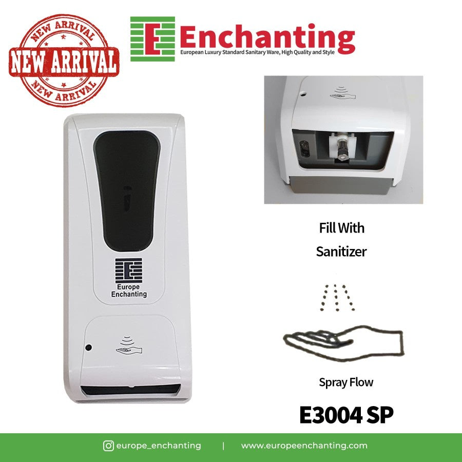 Automatic Soap Dispenser Tempat Sabun / Sanitizer Spray Europe Enchanting E3004 SP