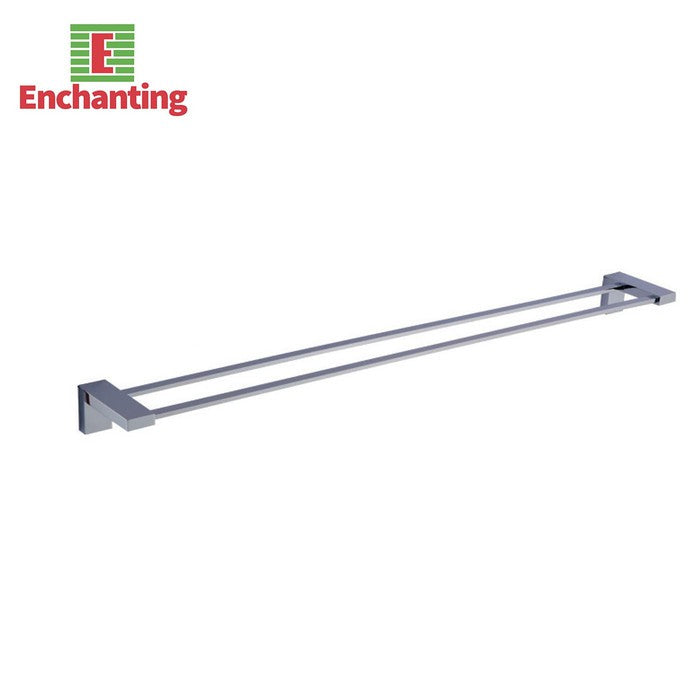 Double Towel Bar / Rak Gantungan Handuk Dinding Europe Enchanting E1043