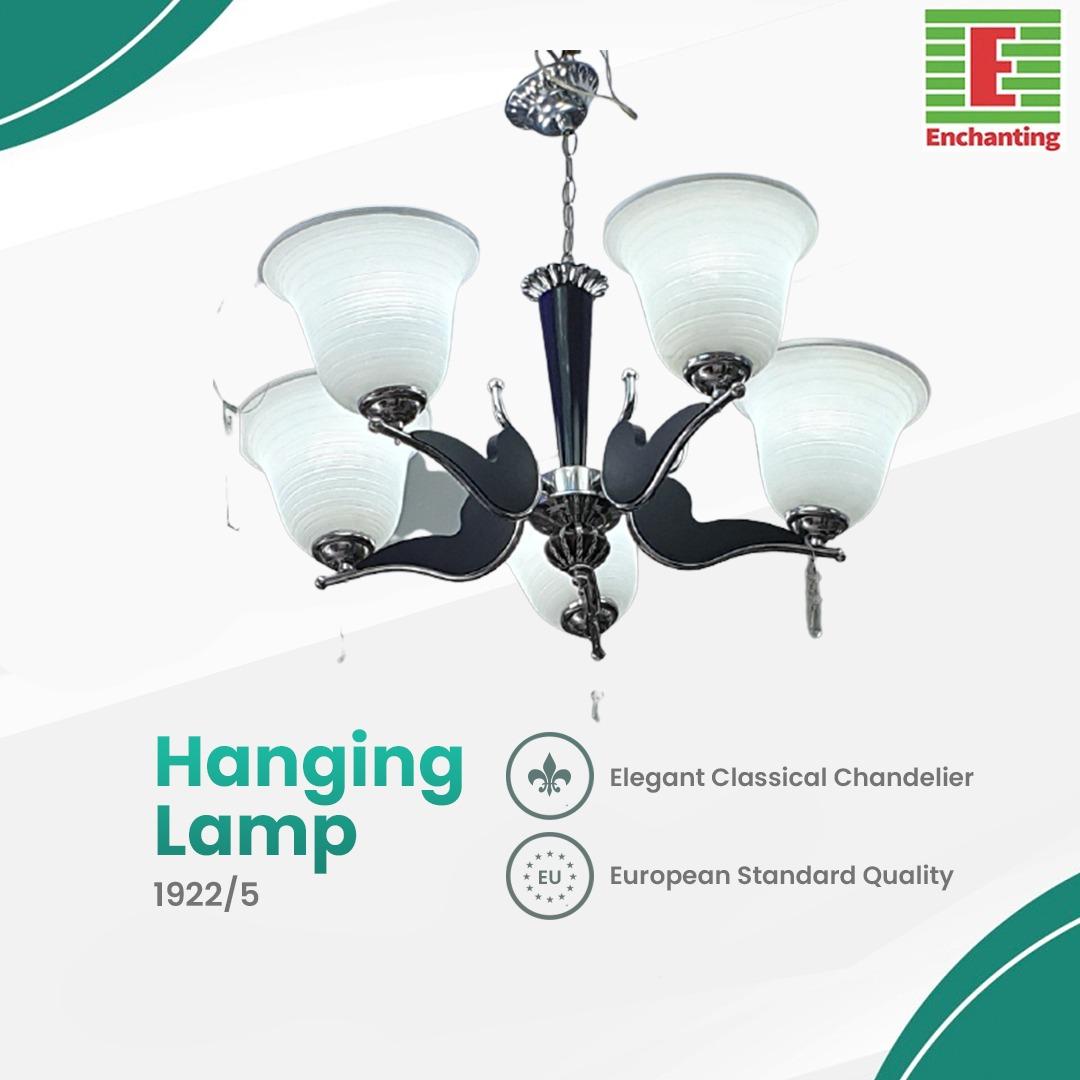 Lampu Gantung Model Classic Elegant 5 Bohlam Europe Enchanting 1922/5