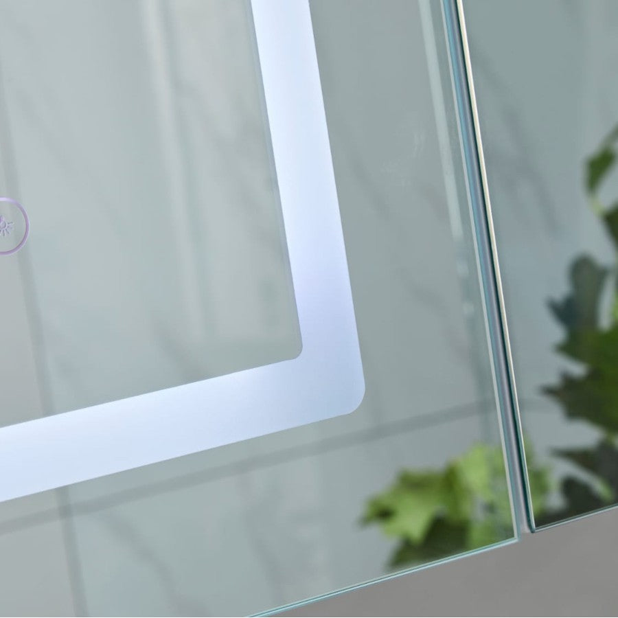 Enchanting Rak Cermin Kamar mandi Luxury L09