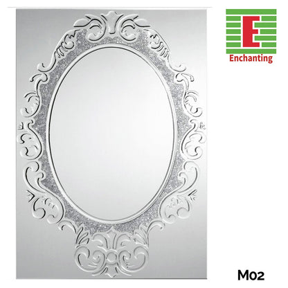 Mirror / Cermin LED Kamar Mandi Europe Enchanting M02