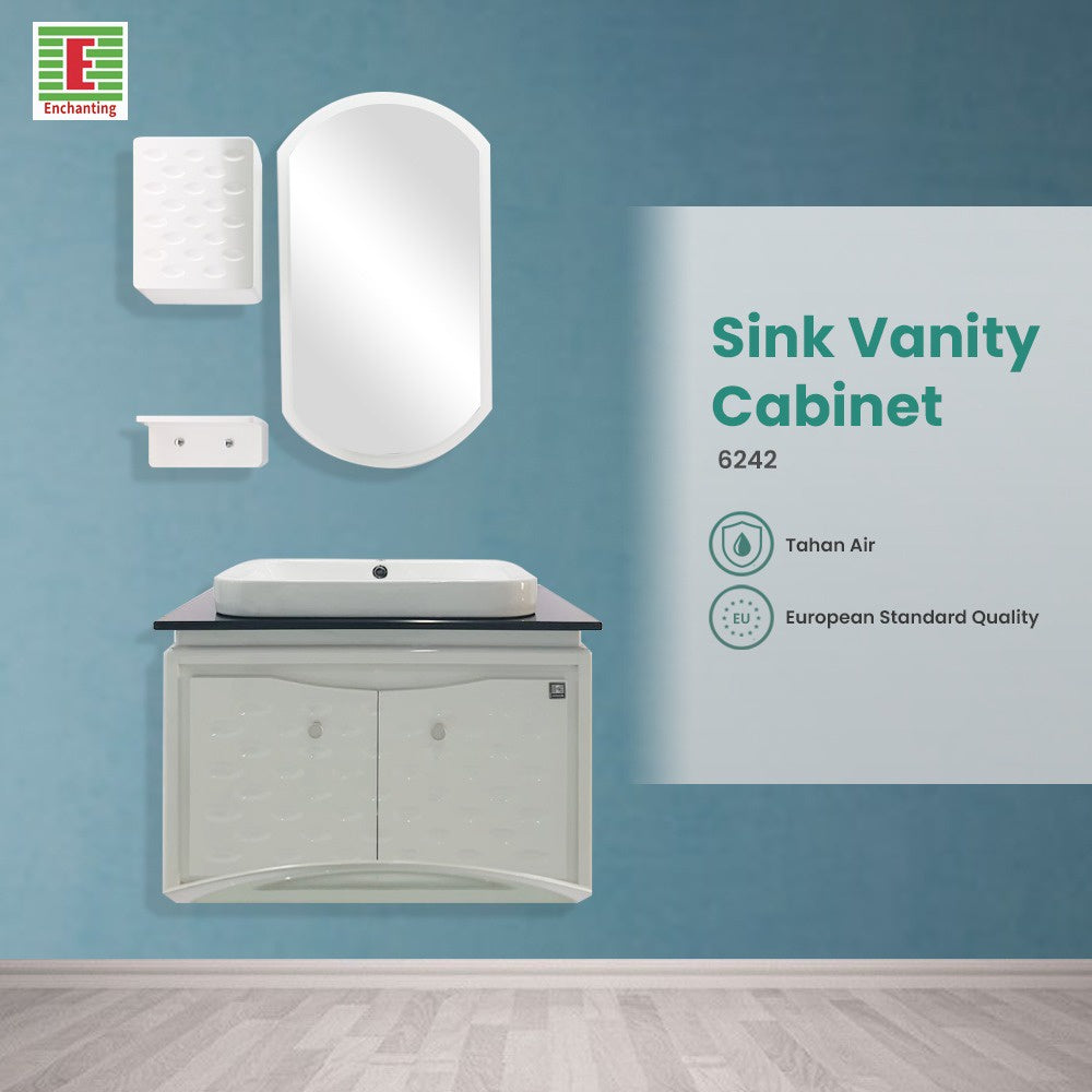 Wastafel Cabinet Europe Enchanting 6242 PVC Waterproof