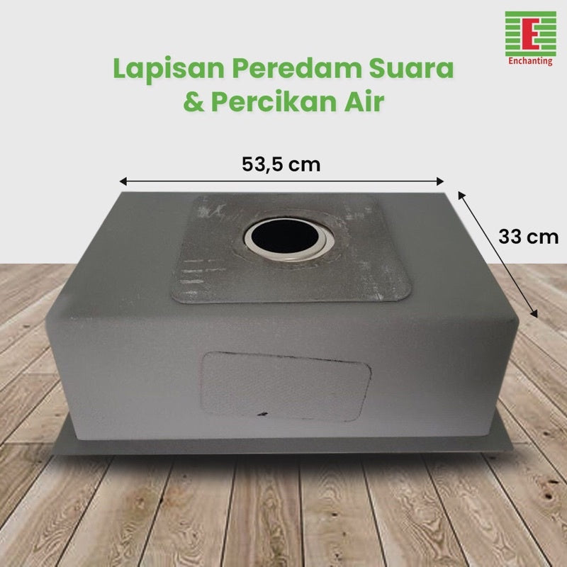 SET Kitchen Sink Dapur / Bak Cuci Piring Europe Enchanting E1079 ( Free Kran Cuci Piring )