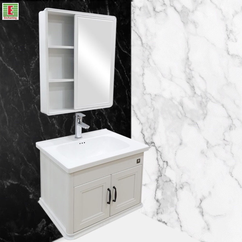 Enchanting Wastafel Cabinet Cermin Set Lemari Wastafel BM217