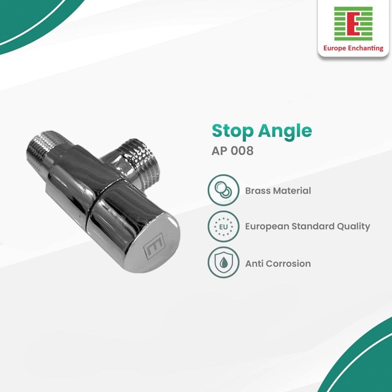 Stop Kran Europe Enchanting AP008 Brass Chrome