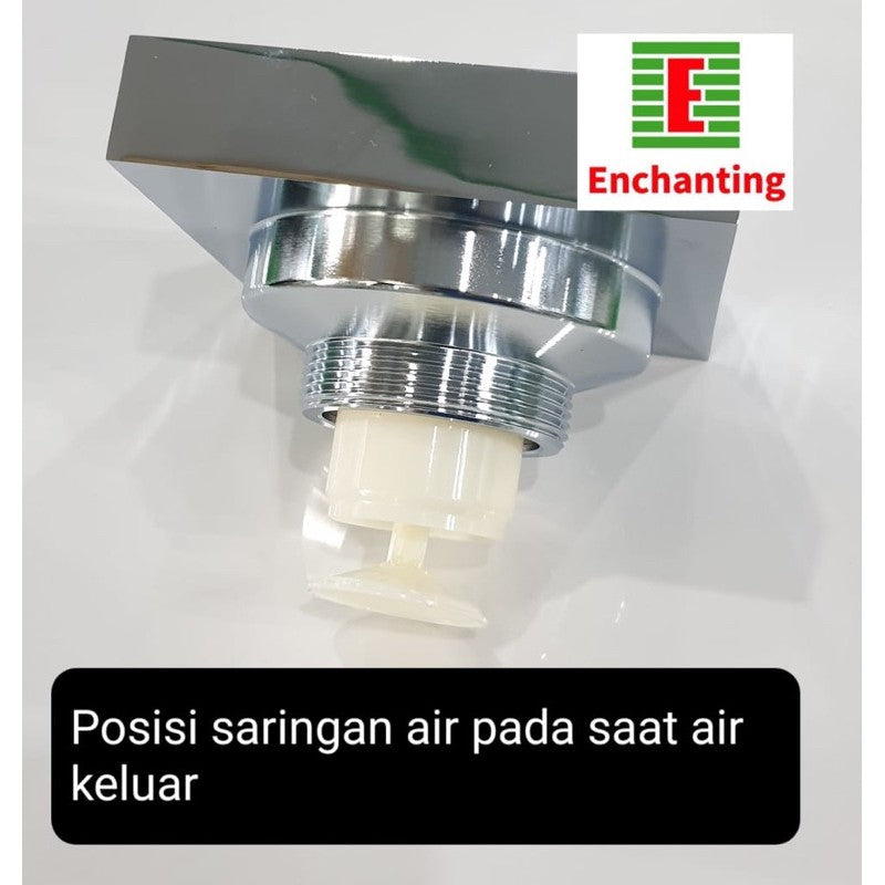 Floor Drain Saringan Got Air Solid Brass Chrome Europe Enchanting D05