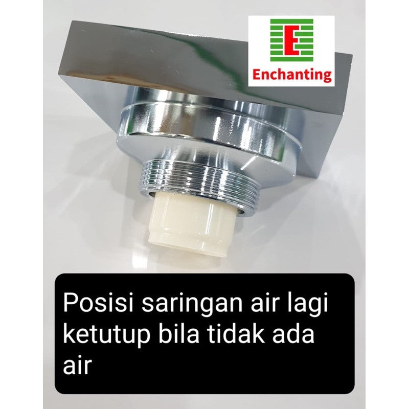 Floor Drain Saringan Got Air Solid Brass Chrome Europe Enchanting D05