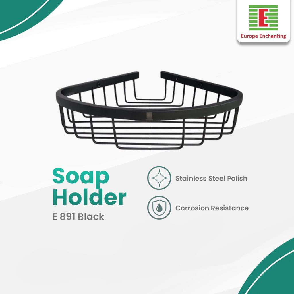 Rak Tempat Sabun Dinding Serbaguna Stainless Europe Enchanting E891