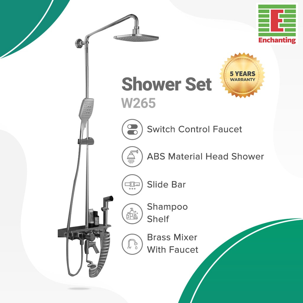 Enchanting Keran Shower Luxury Style 4 Function W265