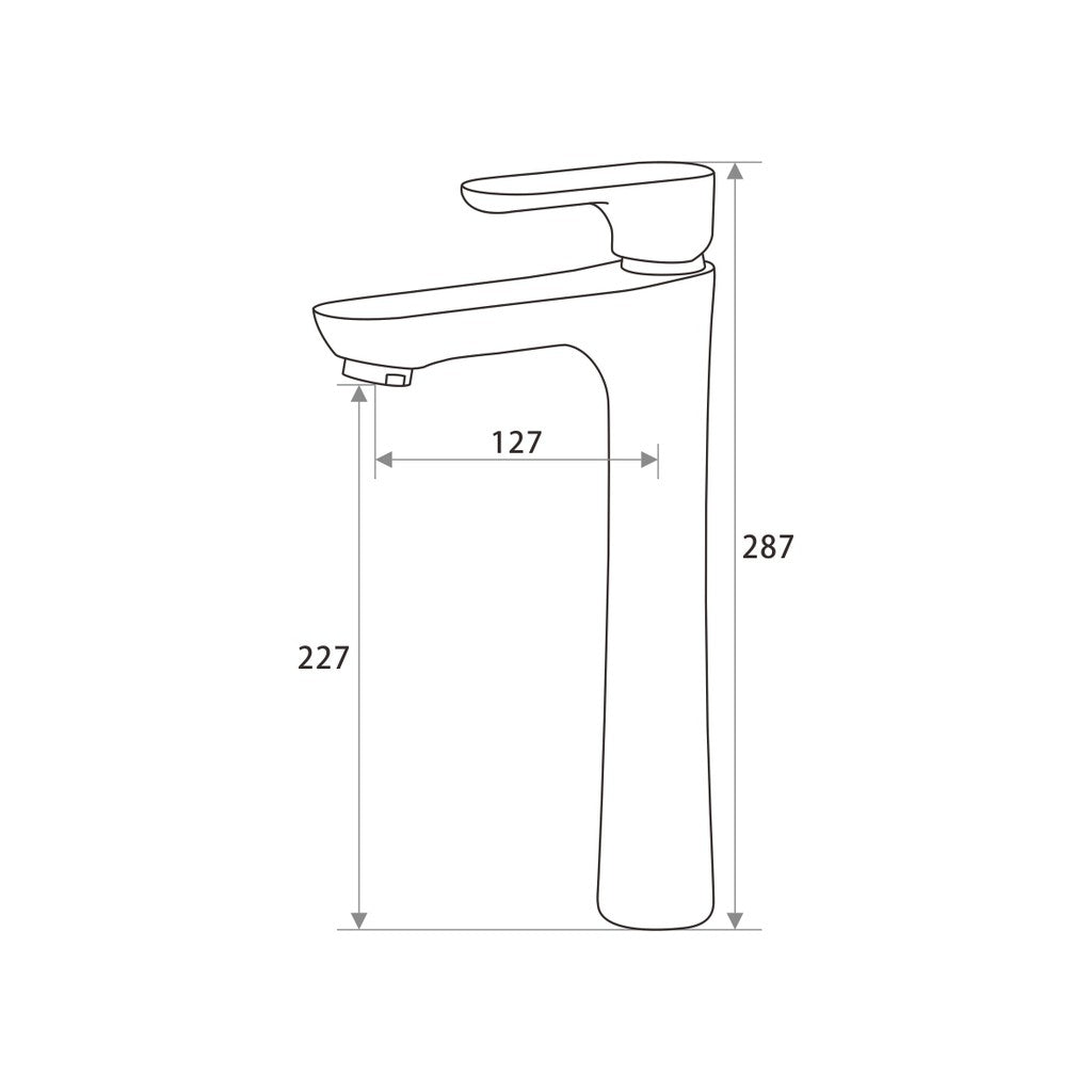 Kran Wastafel / Kitchen Chrome Cold Europe Enchanting E1555