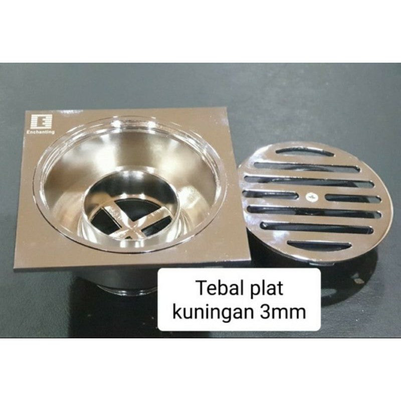 Enchanting Floor Drain/Saringan Got Stainless Steel - D02