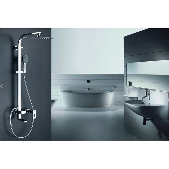 Kran Shower Solid Europe Enchanting Brass Minimalist E5NB