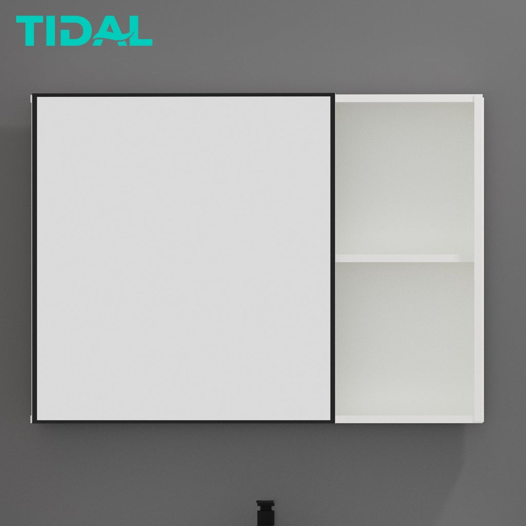 Wastafel Cermin Kabinet Set Minimalis Kamar Mandi Tidal TD054