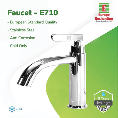 Kran Wastafel / Kitchen Faucet Europe Enchanting E710 Chrome Cold