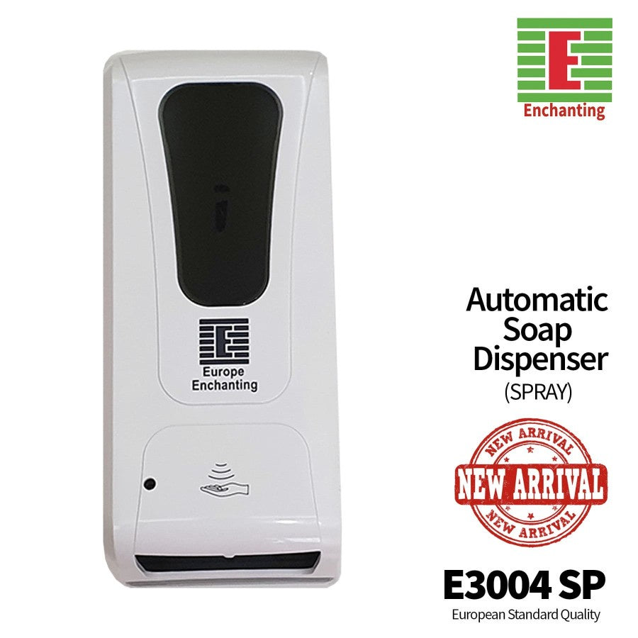 Automatic Soap Dispenser Tempat Sabun / Sanitizer Spray Europe Enchanting E3004 SP