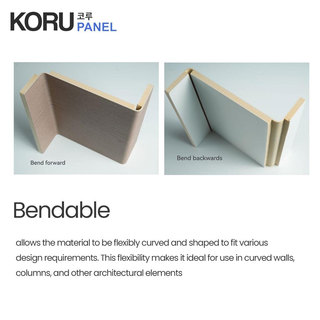 KORU Wall Panel Series Ripple KRP-MWR02 8mm