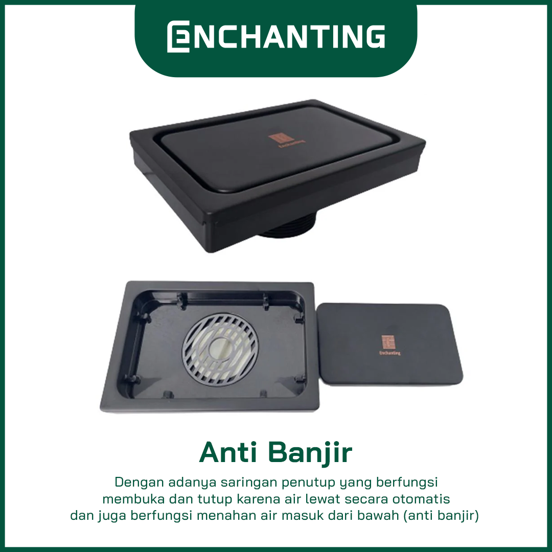 Floor Drain / Saringan Got Stainless Steel Europe Enchanting E1550