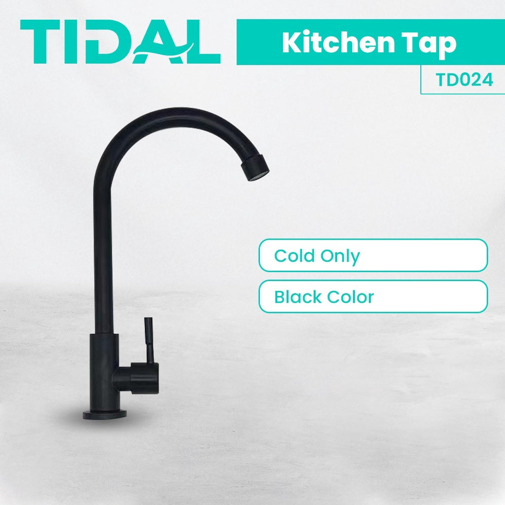 Kitchen Faucet / Keran Air Dapur Tanam Angsa Tidal TD024