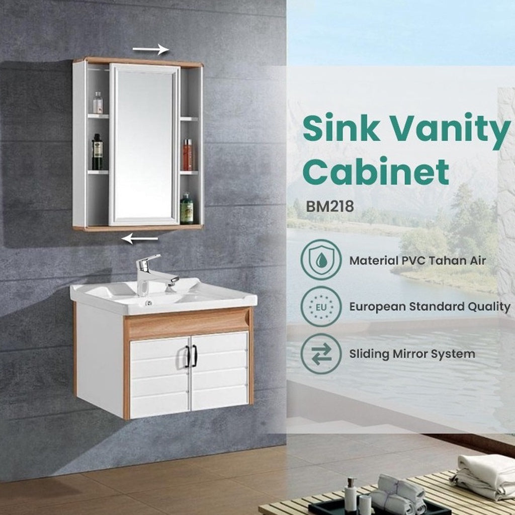 Wastafel Cabinet PVC Waterproof Europe Enchanting BM218