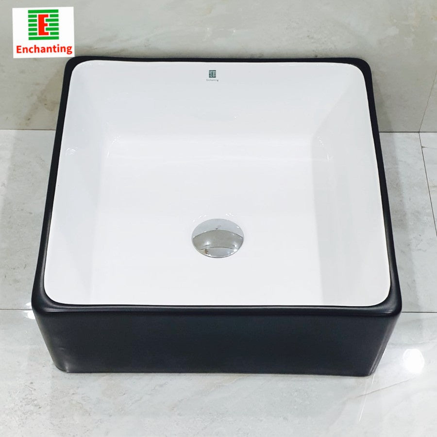 SET Wastafel Keramik Europe Enchanting E1318 Design Minimalis
