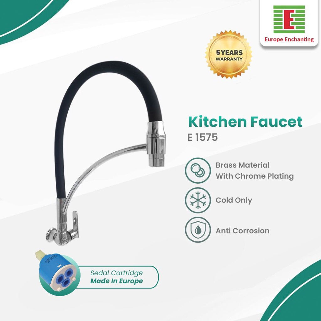 Keran Cuci Piring Europe Enchanting Luxury Style E1575 Tembok Angsa