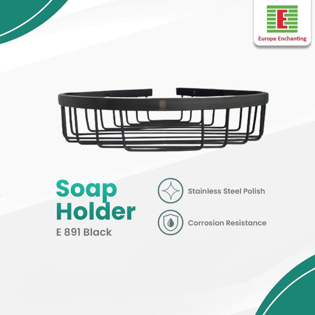Rak Tempat Sabun Dinding Serbaguna Stainless Europe Enchanting E891