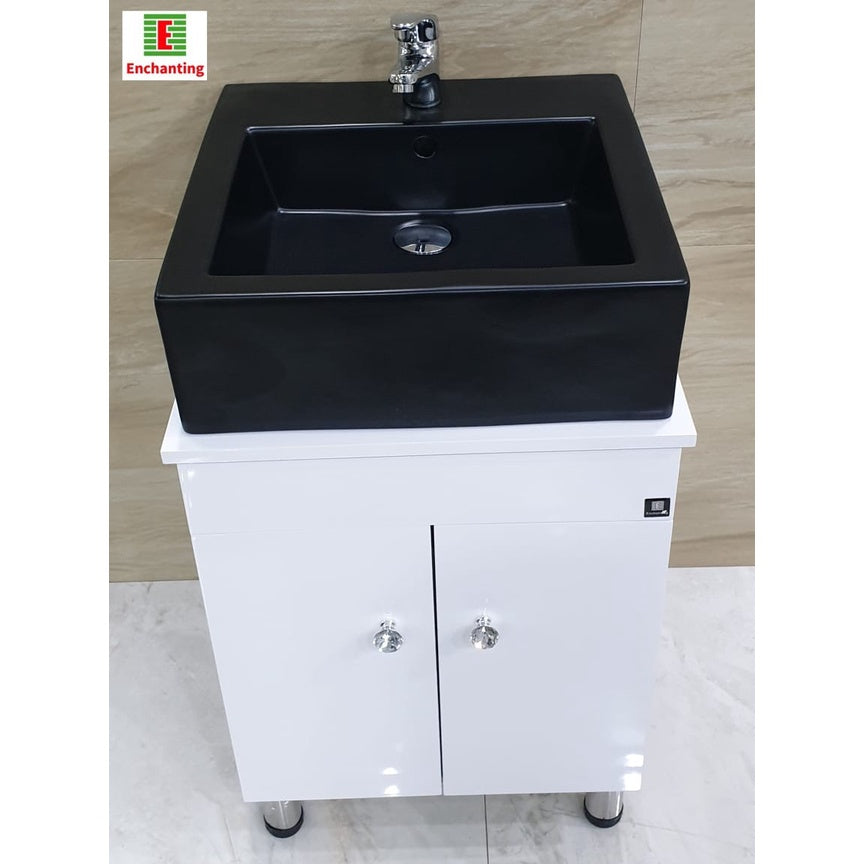 Enchanting Wastafel Cuci Tangan Keramik E1316 Black