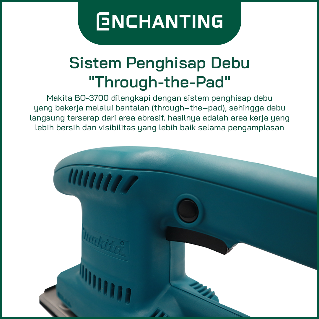 Makita Maktec Mesin Amplas Bor Drill Gerinda Kuat Tajam BO3700 MT606 MT954 MT410