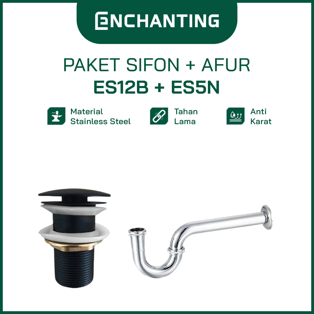 Afur Pop Up Sifon Wastafel Europe Enchanting ES5n+ES12N