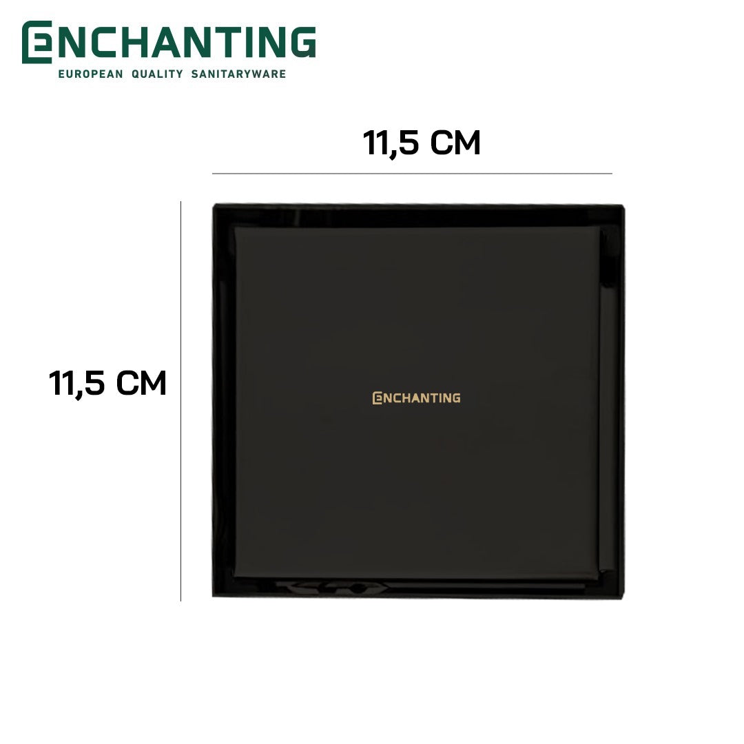 Floor Drain Saringan Got Air Solid Brass Chrome Europe Enchanting D05