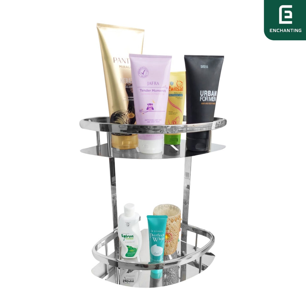 Rak Sabun Sudut Europe Enchanting E1047 Solid Stainless Steel