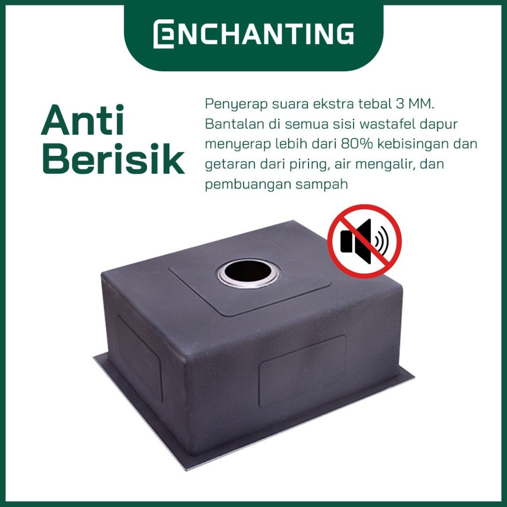 Set Kitchen Sink Bak Cuci Piring Europe Enchanting E1072