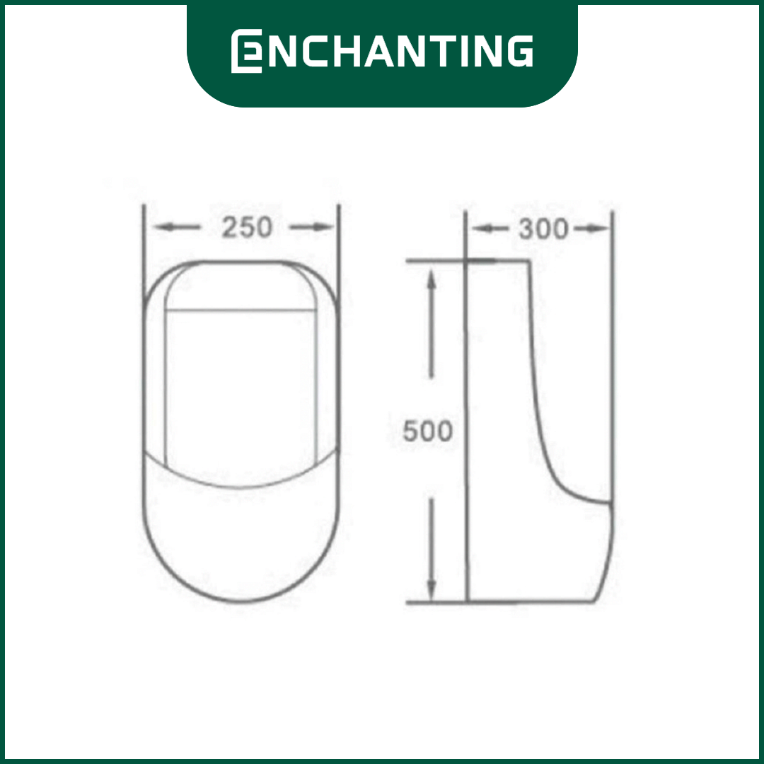 SET Urinal Toilet Europe Enchanting E1269 + E1537 NW