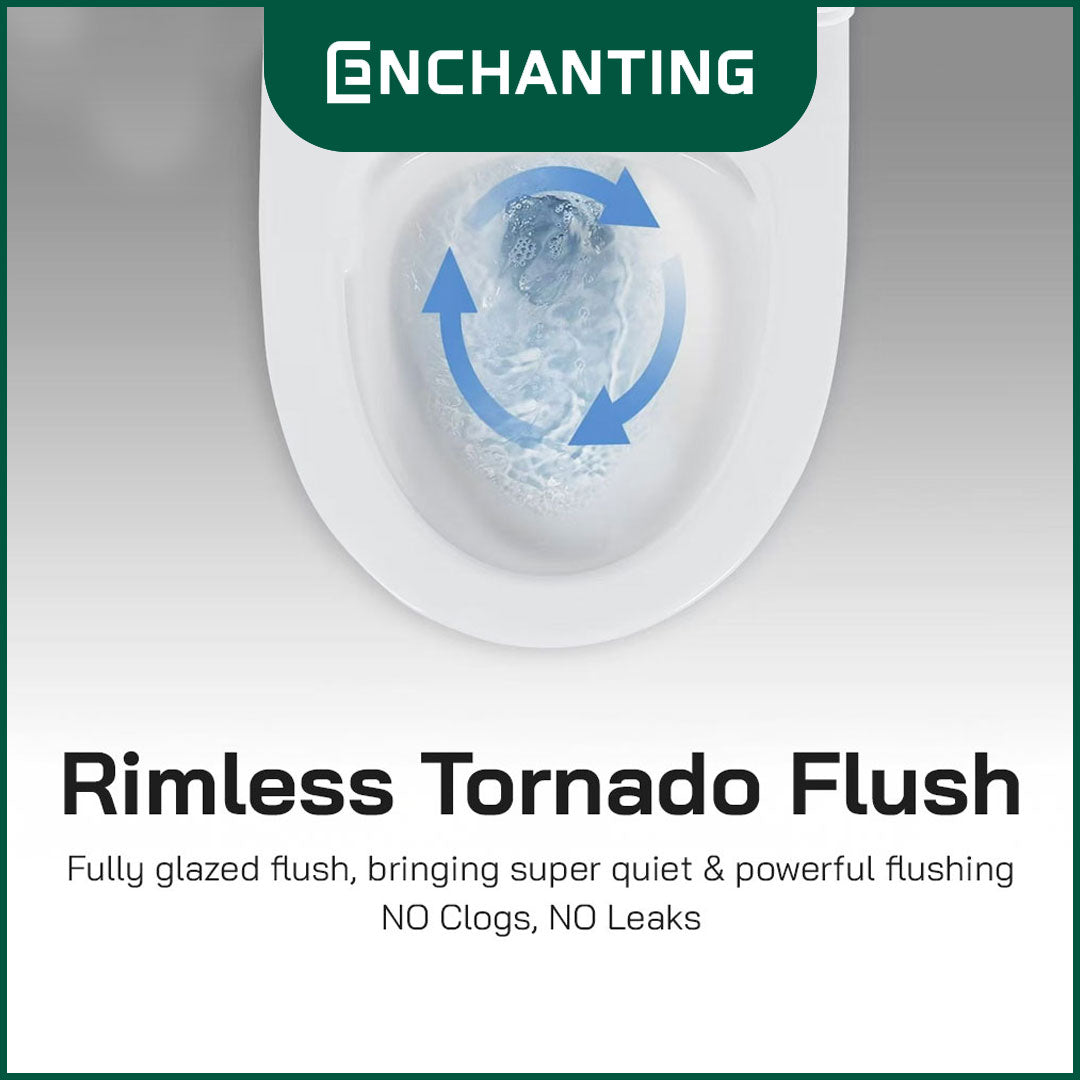 Toilet / Kloset Duduk Enchanting Siphonic Soft Close As 30 E1295