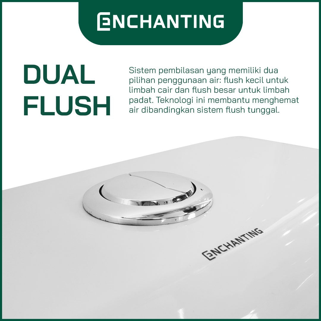 Toilet / Kloset Duduk Europe Enchanting E1299