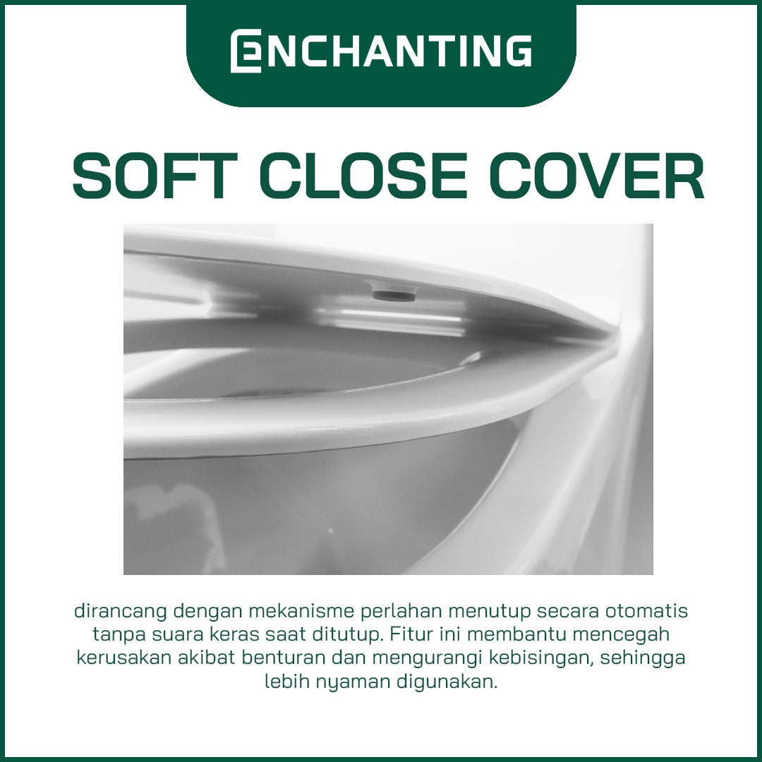 Toilet / Kloset Duduk Europe Enchanting E1299