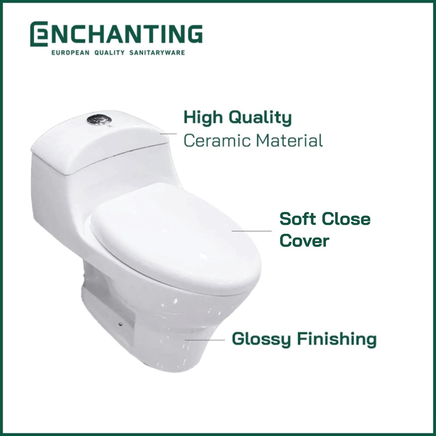 Toilet / Kloset Duduk Europe Enchanting E1303