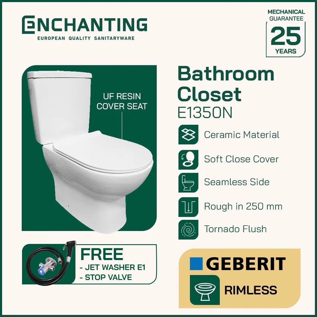 Toilet / Kloset Duduk Europe Enchanting E1350N