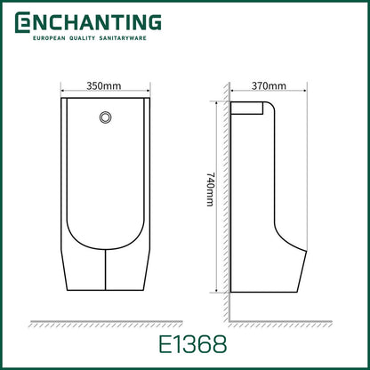 Urinal Sensor Toilet Europe Enchanting E1368
