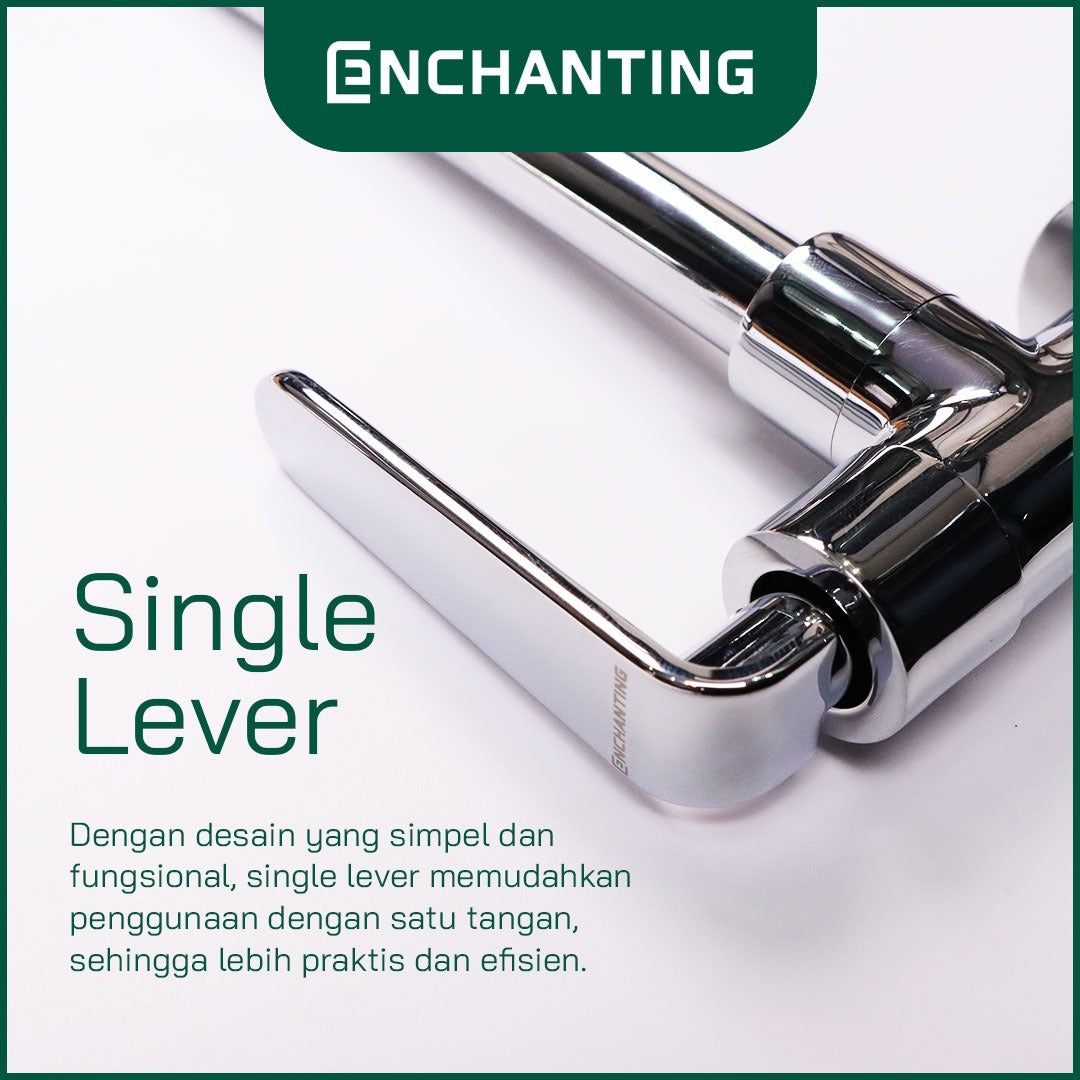 Kran Cuci Piring Europe Enchanting E1515N Kuningan Anti Karat