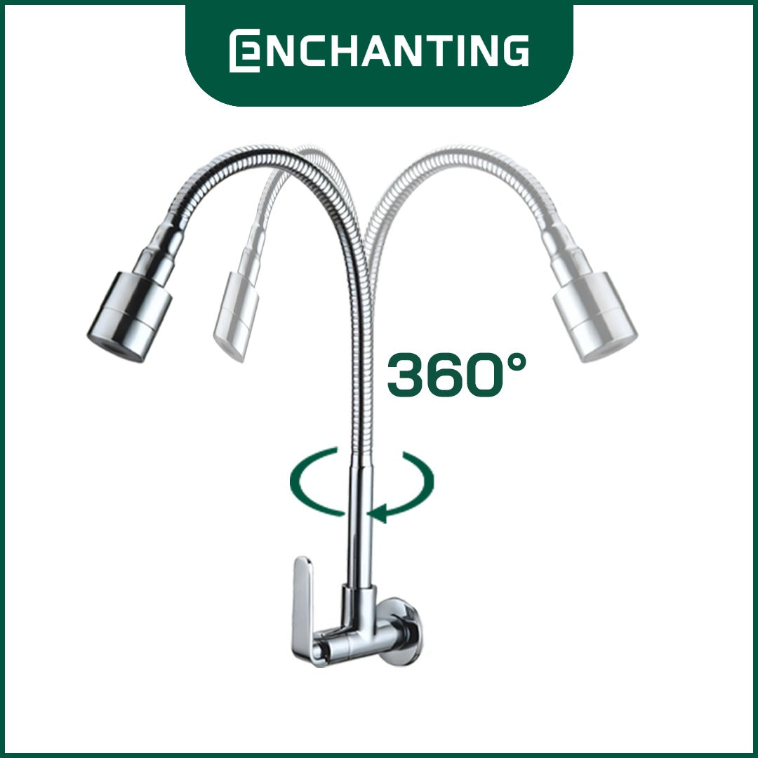 Kran Cuci Piring Europe Enchanting E1515N Kuningan Anti Karat