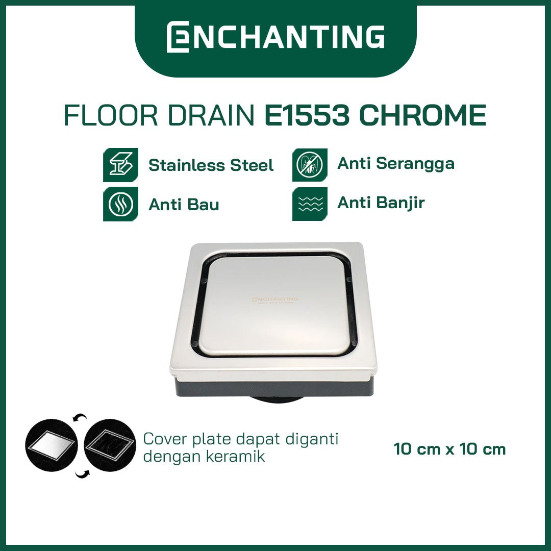 Floor Drain / Saringan Got Europe Enchanting E1553