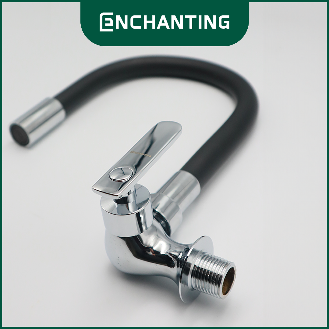 Kitchen Faucet / Keran Air Dapur Europe Enchanting E1574 Tembok Angsa